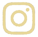 Logo Instagram en dorée